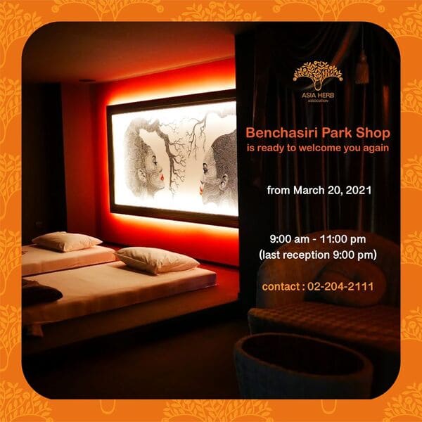 Benchasiri Park Shop Reopening